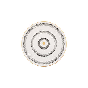 Set 4 platouri ST040004F804A045500MAS3T00, multicolor, ceramica 100%, 25x25x3,7 cm