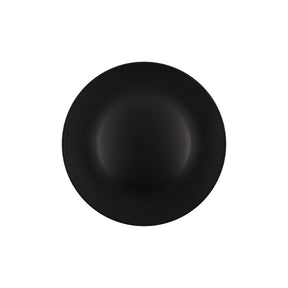 Set 6 farfurii de serviciu ST040106F956A000000MAS3T00, negru, 100% ceramica, 25x25x4 cm
