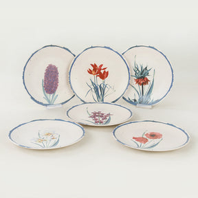 Set 6 platouri ST040406F022AD01M00MAS3T00, multicolor, ceramica 100%, 25 cm
