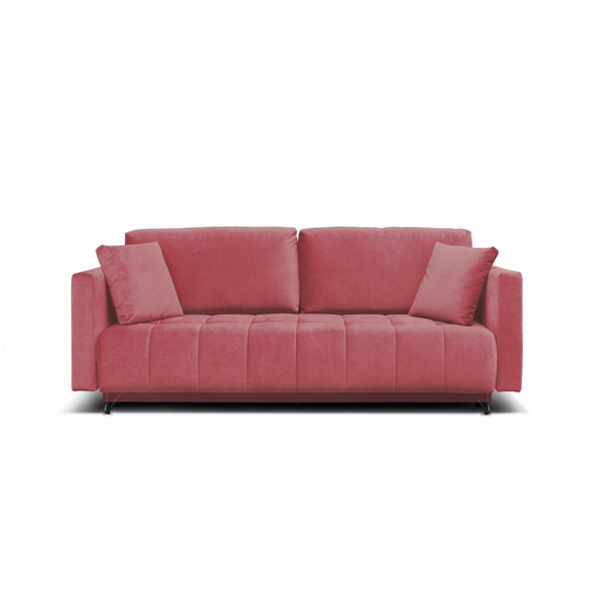 Canapea extensibila Aldo 3L, stofa roz - Element 10, 227x106x92 cm