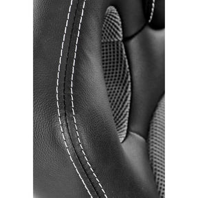 Scaun birou BERKEL cu mecanism TILT, negru/gri, 62x63x108/117 cm