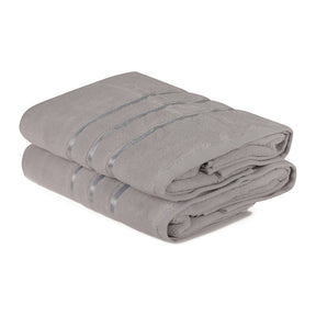 Set 2 prosoape baie Dolce, 70x140 cm, material bumbac, bej