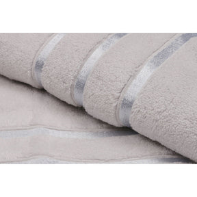 Set 2 prosoape baie Dolce, 70x140 cm, material bumbac, bej