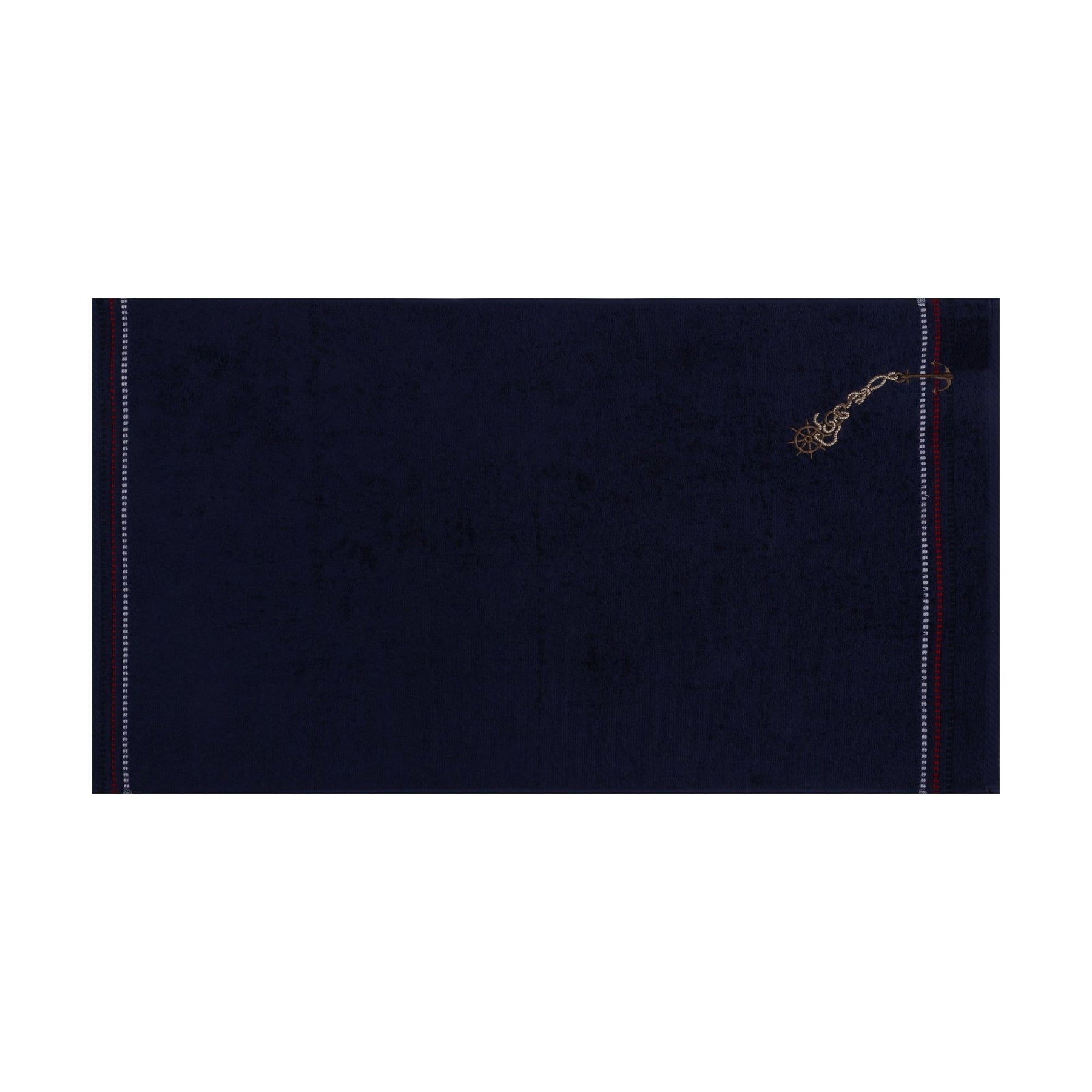Set 2 prosoape baie Marina - Dark Blue Cipa, 50x90 cm, material bumbac, bleumarin