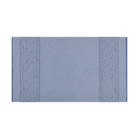 Set 2 prosoape baie Sultan, 50x90 cm, material bumbac, albastru