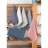 Set 6 prosoape de baie Berlino, 40x60 cm, material bumbac, multicolor