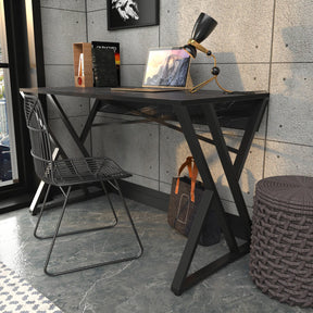 Birou GYZA, negru, PAL, 120x60x75 cm