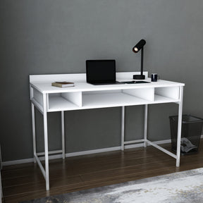 Birou Alma, alb, PAL, 120x60x75 cm