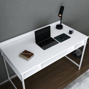 Birou Alma, alb, PAL, 120x60x75 cm