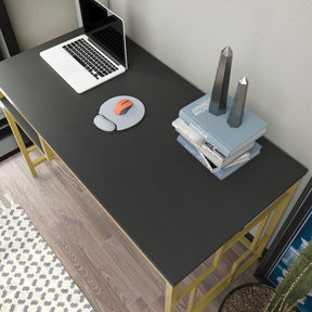 Birou Kennesaw, auriu/gri antracit, PAL, 120x60x75 cm