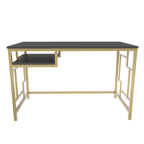 Birou Kennesaw, auriu/gri antracit, PAL, 120x60x75 cm