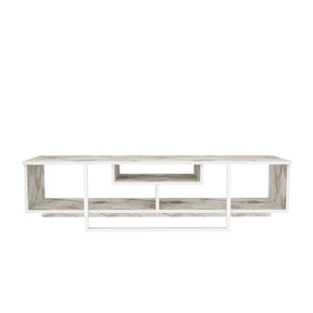 Comoda TV Asal 150, alb/bej, PAL, 150x35x40 cm