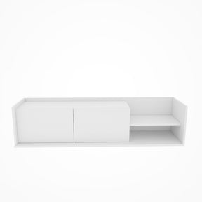 Comoda TV Krog, alb, PAL, 160x35x37 cm