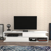 Comoda TV Cortez, alb, PAL, 160x35x39 cm