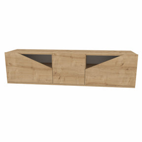 Comoda TV Carson, stejar, PAL, 160x35x40 cm