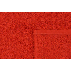 Set 3 prosoape de baie Asorti, 50x90 cm, material bumbac, galben/rosu