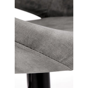 Scaun bar H102, gri, 53x48x100 cm