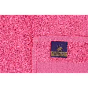 Set 4 prosoape de baie 801, roz, bumbac 100%, 70x140 cm