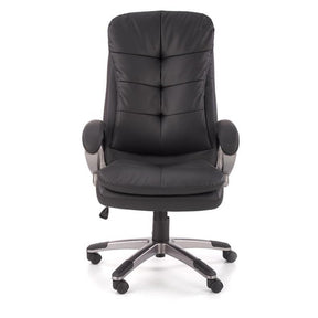 Scaun birou Preston, negru, 68x72x114/124 cm