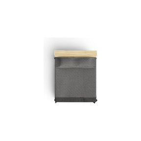Patura pentru pat cu franjuri Etnik, bumbac/poliester, negru, 170 x 210 cm