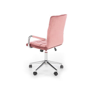 Scaun birou Gonzo 4, roz, 60x53x93/105 cm
