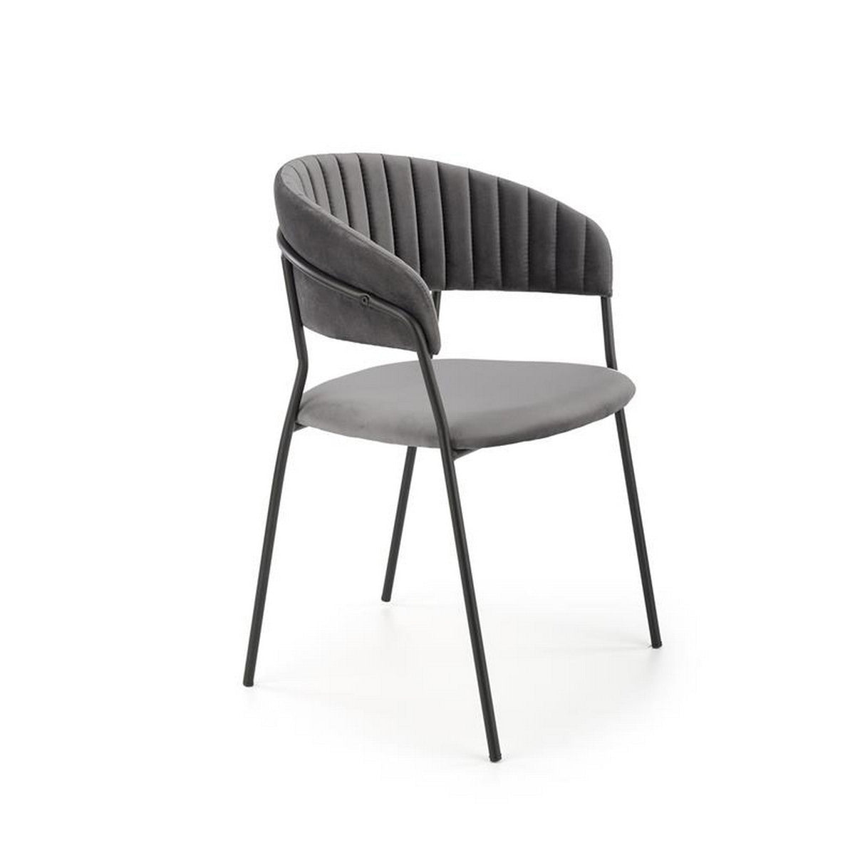 Scaun K426, gri, 57x54x79 cm