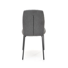 Scaun K461, stofa gri, 46x56x92 cm