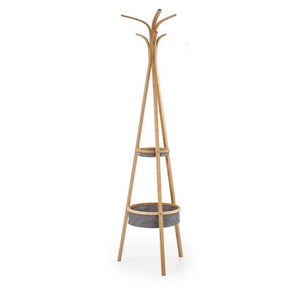 Cuier W63, bambus, 52x52x177 cm