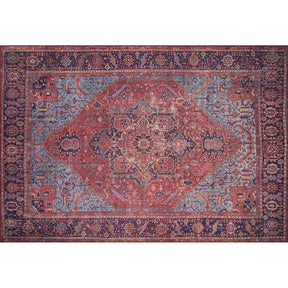 Covor Blues Chenille, 150x230 cm, forma dreptunghiulara, material poliester, caramiziu, AL 162