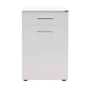 Dulap baie ADR-611-PP-1, alb, PAL, 52x38x83 cm