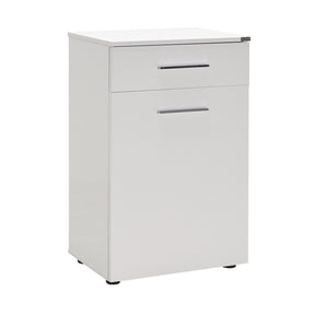 Dulap baie ADR-611-PP-1, alb, PAL, 52x38x83 cm