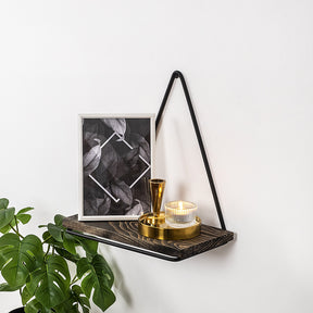 Raft Begonia, nuc, lemn/metal, 27x15x28 cm
