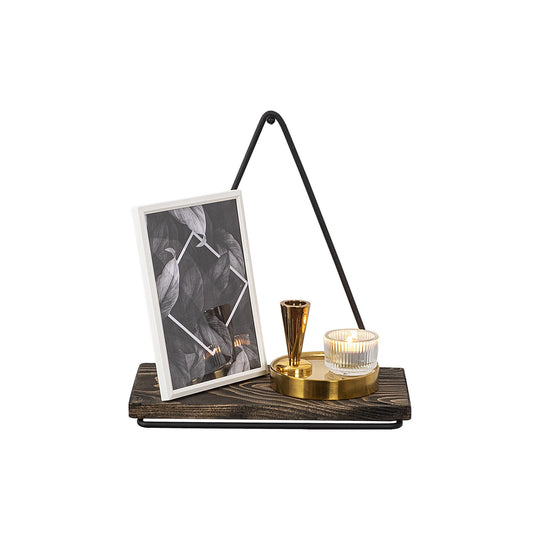 Raft Begonia, nuc, lemn/metal, 27x15x28 cm