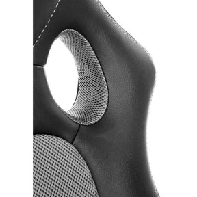 Scaun birou BERKEL cu mecanism TILT, negru/gri, 62x63x108/117 cm