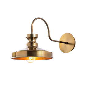 Lampa de perete Berceste - 182VINTAGE-A, metal, auriu, 22x42x23 cm