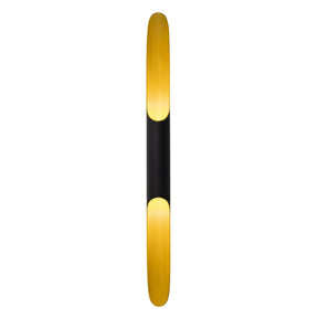 Lampa de perete Efsun, 581-A, corp metalic/sticla, negru, 10x12x100 cm