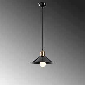 Lustra Berceste - 250-S, metal, negru, 24x108 cm