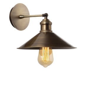 Lampa de perete Berceste - N-664, metal, auriu, 24x20 cm