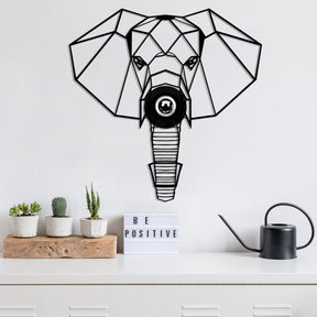 Lampa de perete 589 - A, negru, metal, 45x12x45 cm
