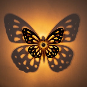 Lampa de perete 599 - A, negru, metal, 52x12x38 cm