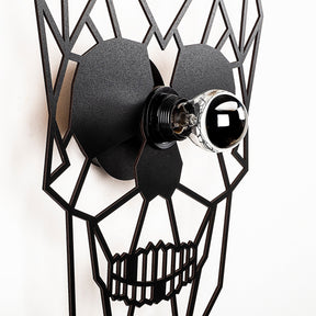 Lampa de perete 604 - A, negru, metal, 35x12x50 cm