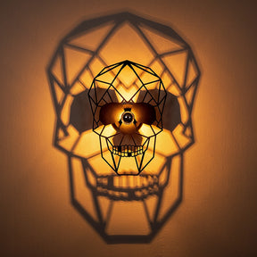 Lampa de perete 604 - A, negru, metal, 35x12x50 cm