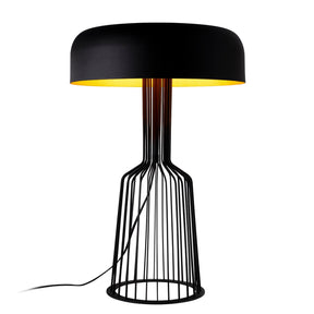 Veioza Fellini, MR-123, metal, negru, 36x57 cm