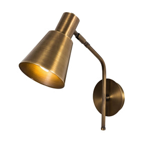 Lampa de perete Sivani, MR-663, cadru metalic, bronz, 14x36x40 cm