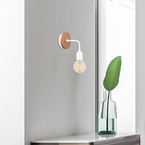 Lampa de perete Dartini, MR - 736, cadru metalic/sticla, alb, 10x10x13 cm