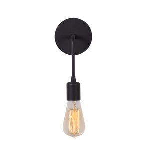Lampa de perete Dartini-MR-887, negru, metal, 6x12x27 cm
