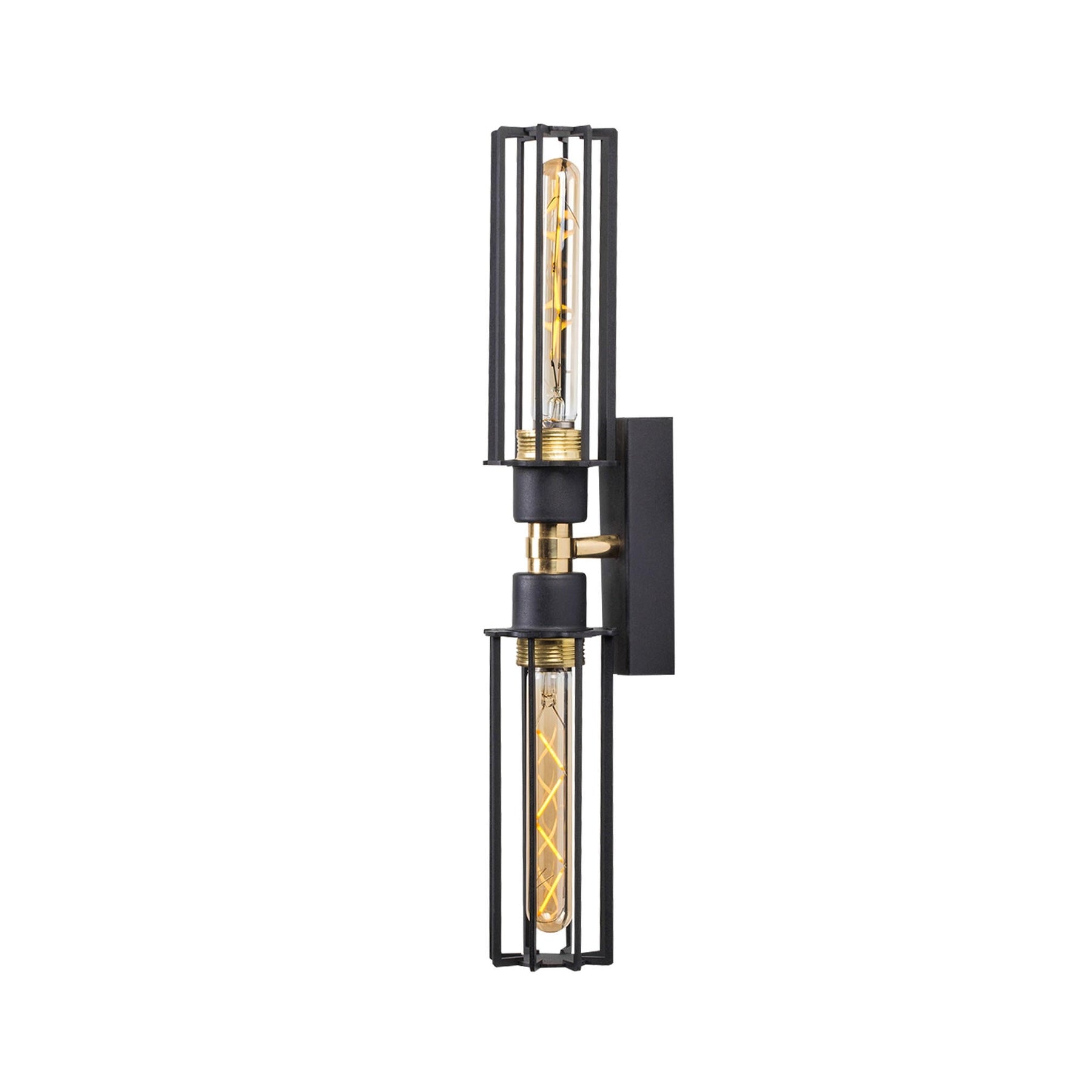 Lampa de perete Fellini, MR - 879, cadru metalic, negru, 8x15x50 cm