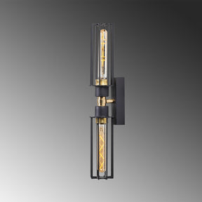 Lampa de perete Fellini, MR - 879, cadru metalic, negru, 8x15x50 cm