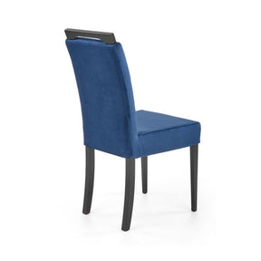 Scaun CLARION 2, negru/albastru, 42X58X97 cm