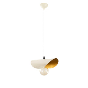 Lampa Sivani, MR - 829, cadru metalic, alb/auriu, 30x17x106 cm